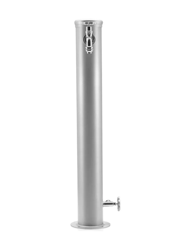 Fontana da Giardino con Doppio Rubinetto Belfer 42/ARRF Alluminio - immagine 2