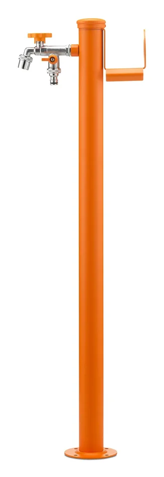 Fontana da Giardino con Doppio Rubinetto Belfer 42/SRR Arancione - immagine 2