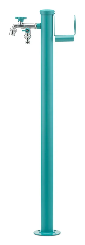 Fontana da Giardino con Doppio Rubinetto Belfer 42/SRR Turchese Vendita calda online - immagine 2