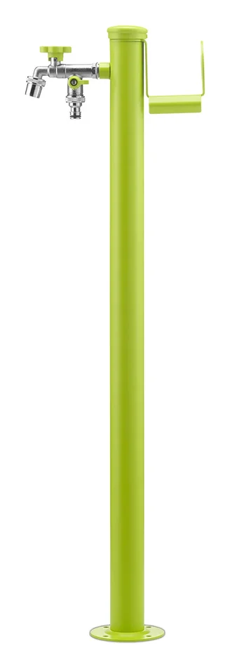 Fontana da Giardino con Doppio Rubinetto Belfer 42/SRR Verde Acido - immagine 2