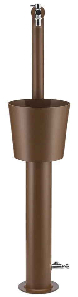 Fontana da Giardino con Doppio Rubinetto e Secchio Belfer 42/ARRC Cactus Ruggine - immagine 2