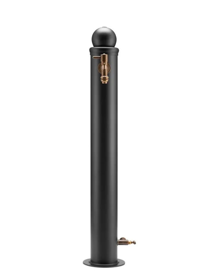 Fontana da Giardino con Manico e Doppio Rubinetto Belfer 42/ARRP Antracite - immagine 2