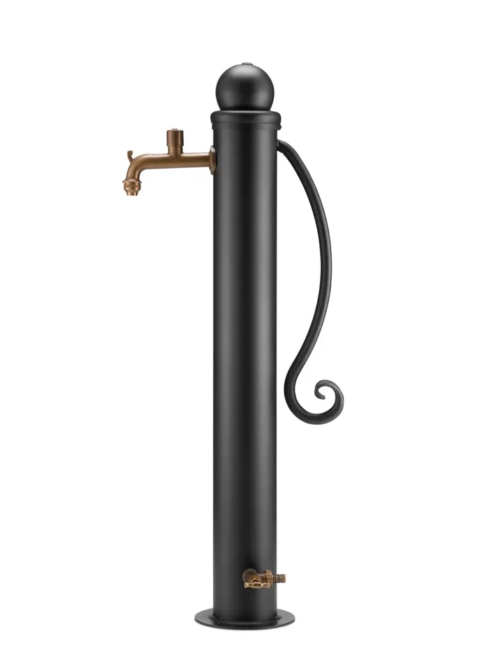 Fontana da Giardino con Manico e Doppio Rubinetto Belfer 42/ARRP Antracite - immagine 3