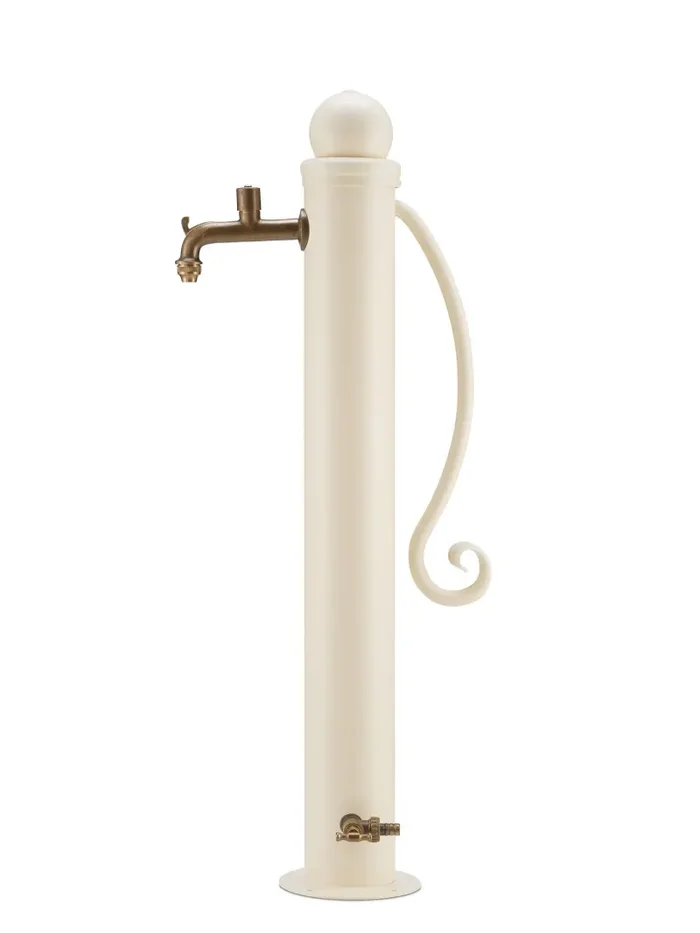 Fontana da Giardino con Manico e Doppio Rubinetto Belfer 42/ARRP Avorio - immagine 3