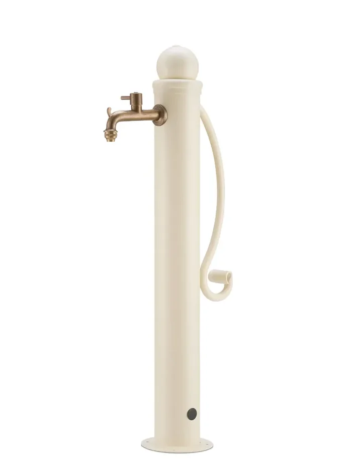 Fontana da Giardino con Manico e Rubinetto Belfer 42/ARP Avorio