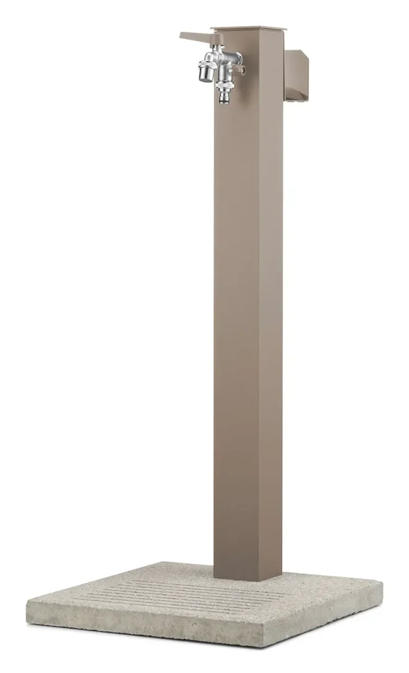 Fontana da Giardino con Rubinetto Base e Portagomma Belfer 42/QRRB Tortora Vendita calda online