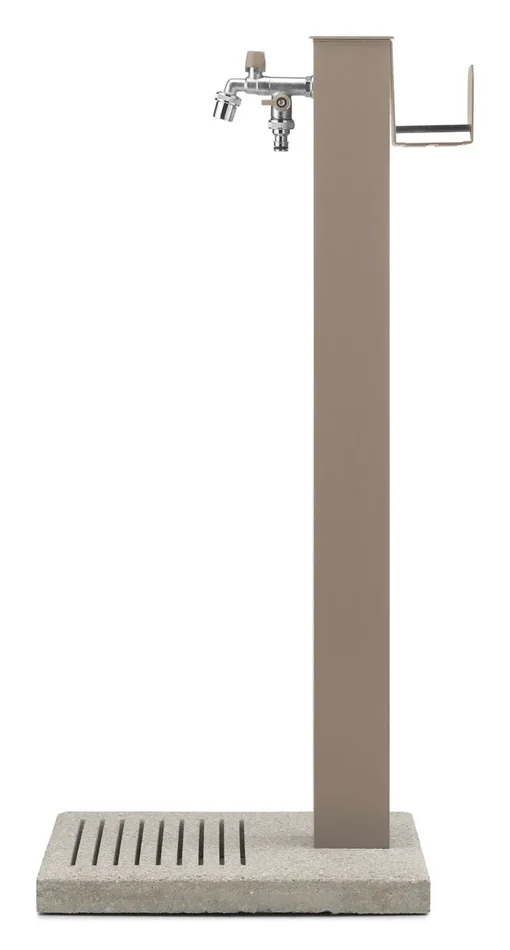 Fontana da Giardino con Rubinetto Base e Portagomma Belfer 42/QRRB Tortora Vendita calda online - immagine 2