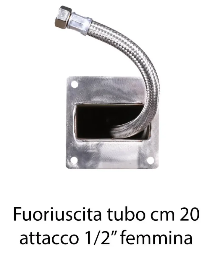 Fontana da Giardino con Rubinetto Belfer 42/ARIQ Acciaio Inox - immagine 3