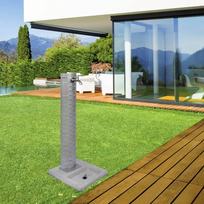 Fontana da Giardino con Rubinetto Belfer 42/CTN Alluminio - immagine 3