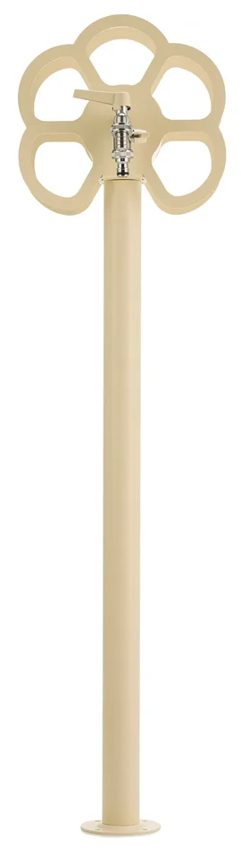 Fontana da Giardino con Rubinetto e Portatubo Integrato Belfer 42/SRF Avorio - immagine 2