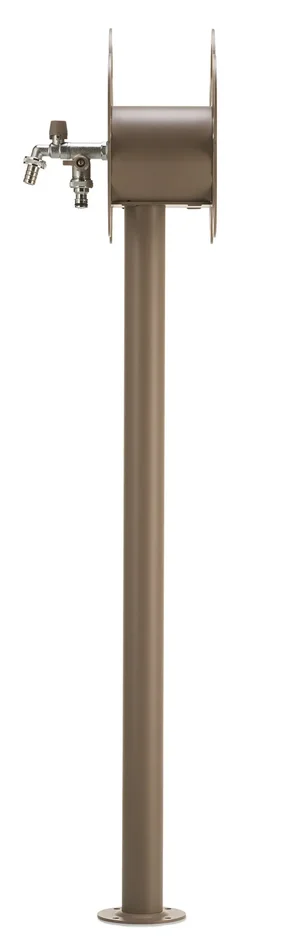 Fontana da Giardino con Rubinetto e Portatubo Integrato Belfer 42/SRF Tortora - immagine 3