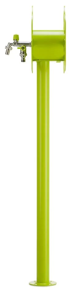 Fontana da Giardino con Rubinetto e Portatubo Integrato Belfer 42/SRF Verde Acido - immagine 3