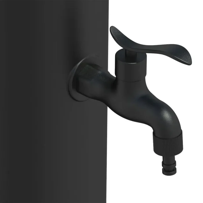 Fontana da Giardino con Rubinetto e Secchiello Sined Tritone Nero - immagine 3