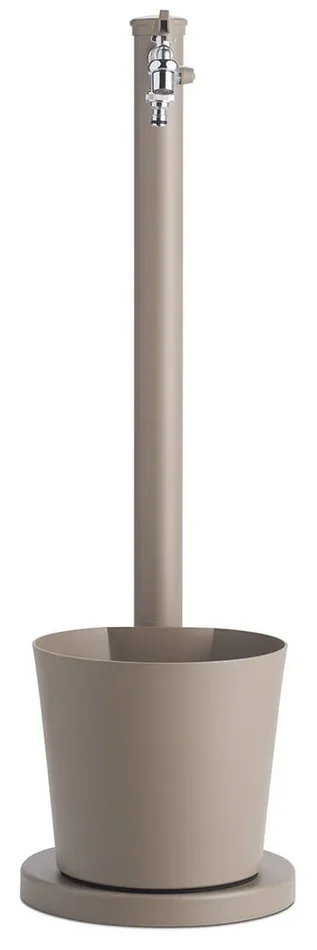 Fontana da Giardino con Rubinetto e Vaschetta Belfer 42/SRV Tortora - immagine 2