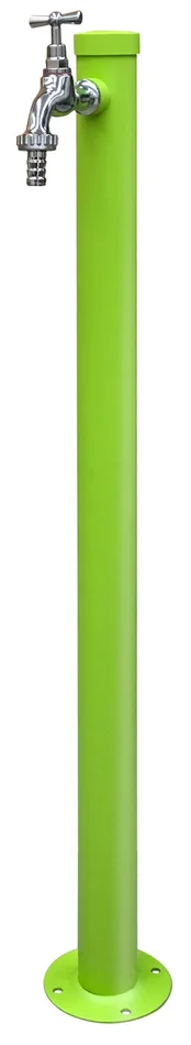 Fontana da Giardino con Rubinetto in Acciaio e Alluminio Cambridge Verde Acido - immagine 2