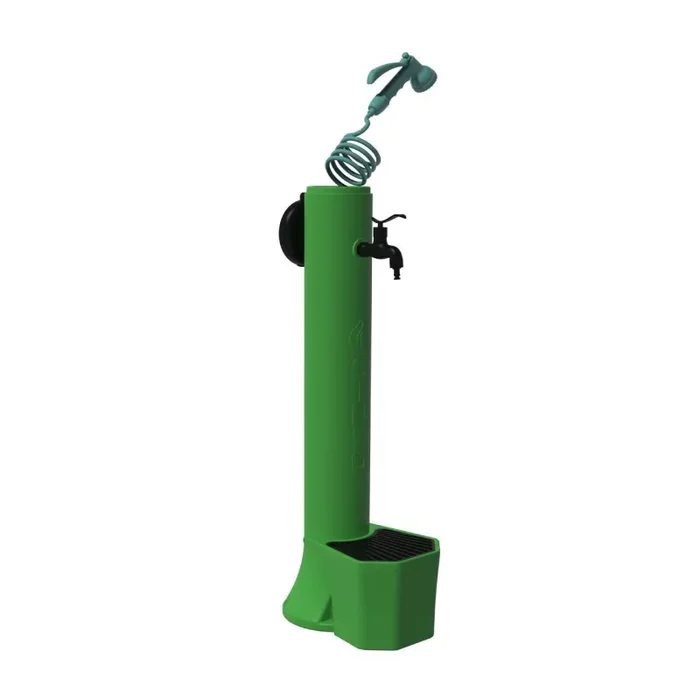 Fontana da Giardino con Rubinetto Secchiello e Tubo Flessibile a Scomparsa Sined Tritone Pro Verde