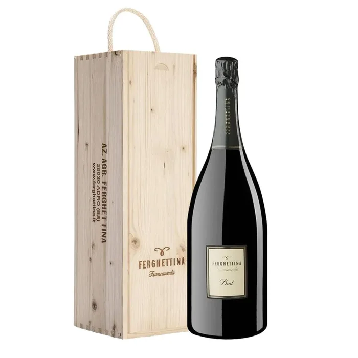 Franciacorta Brut Mathusalem in Cassa Legno – Ferghettina