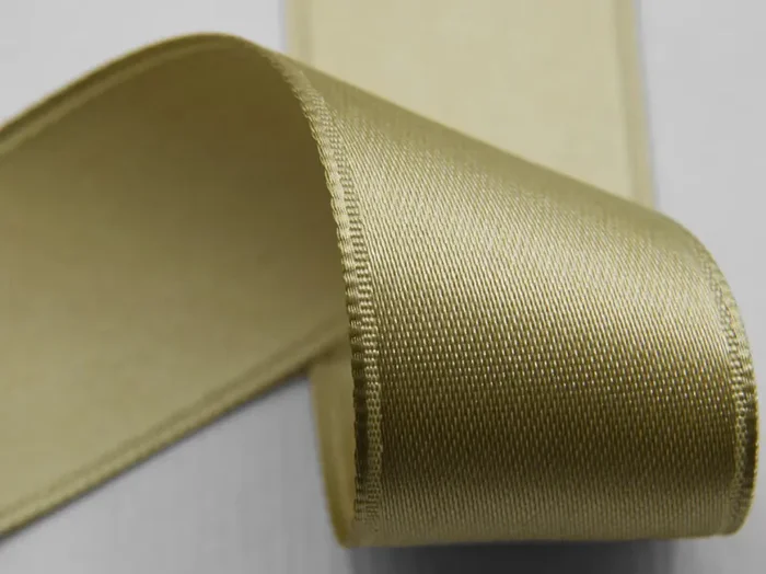 Furlanis Nastro Doppio Raso 10mm Oro Antico 100 mt - immagine 2