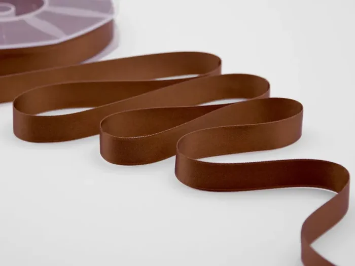 Furlanis Nastro Doppio Raso 16mm Marrone 50mt