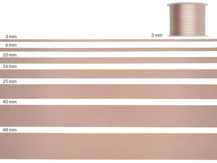 Furlanis Nastro Doppio Raso 3mm Salvia 100mt - immagine 3