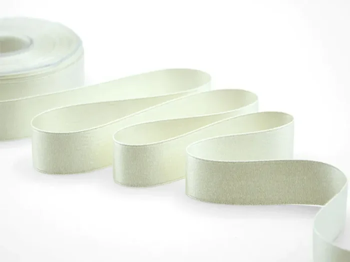 Furlanis Nastro Doppio Raso Lamé 28mm Oro/Gold 25mt