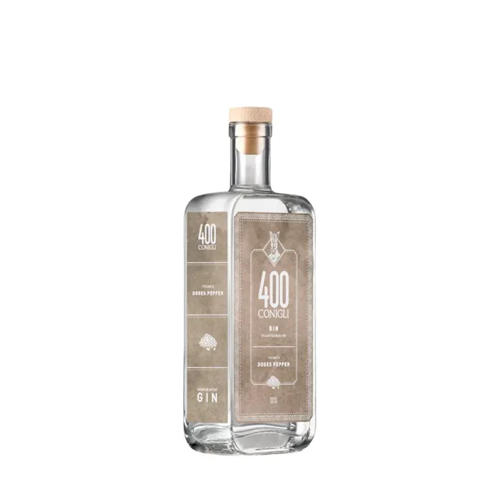 Gin 400 Conigli Doges Pepper 50 Cl. - immagine 3