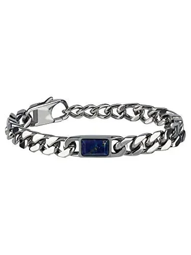 Gioiello BREIL collezione BEAT, BRACCIALE da UOMO in ACCIAIO colore SILVER…