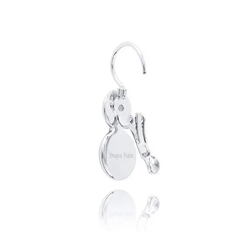 Gioiello Orecchino color Lavanda-Crema e Orchidea Viola-Avorio - immagine 2