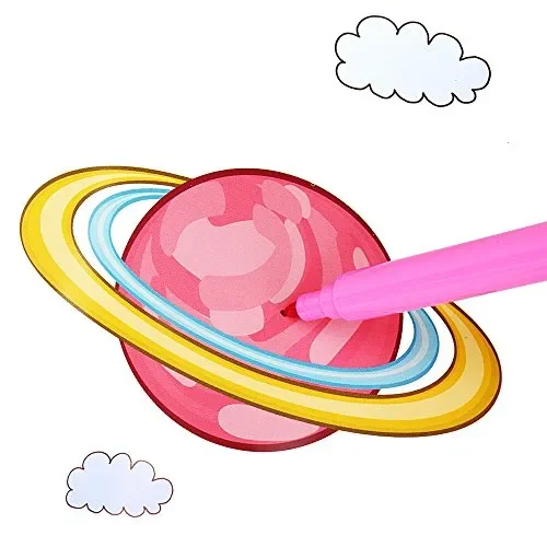 GIOTTO Turbo Color – Astuccio da 36 Pennarelli a Punta Fine, 2.8mm, Colori Intensi - immagine 2