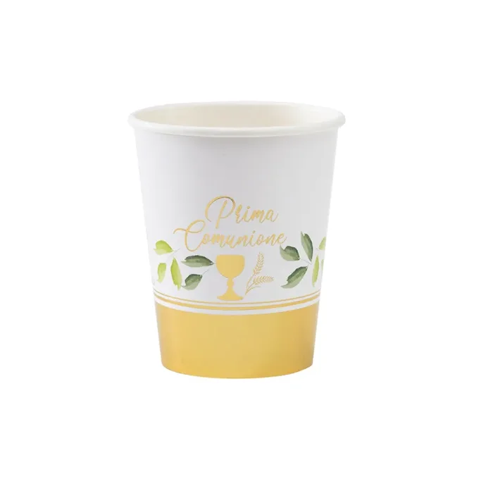 Givi Bicchiero Cover Prima Comunione 250 Cc Cf 8 Pz Bianco
