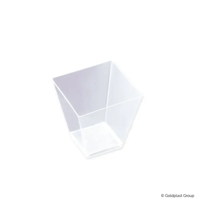 Gold Plast Coppetta Rombo 95 Cc Cf 25 Pz Trasparente