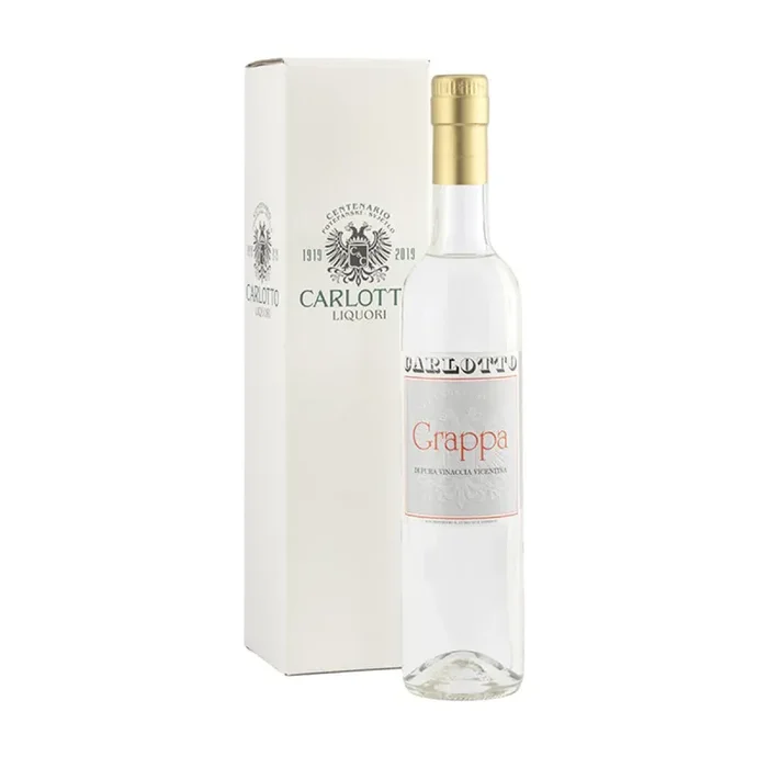 Grappa di pura vinaccia vicentina (Cl. 70) Astucciata – Carlotto
