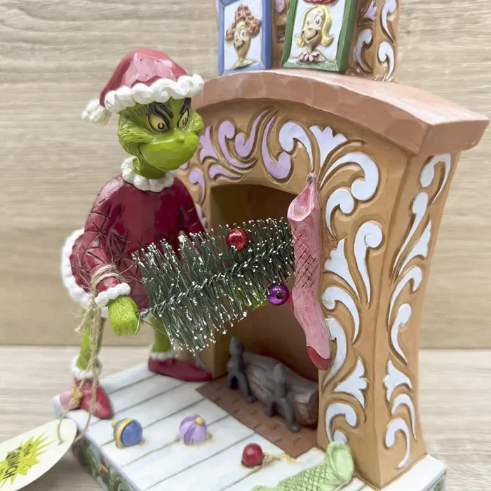 Grinch vestito da Babbo Natale Enesco Vendita calda - immagine 2