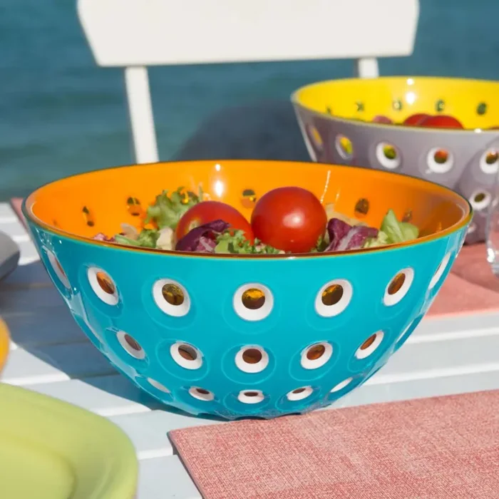 GUZZINI Contenitore Le Murrine in San D 20 Cm Azzurro, Arancio - immagine 2