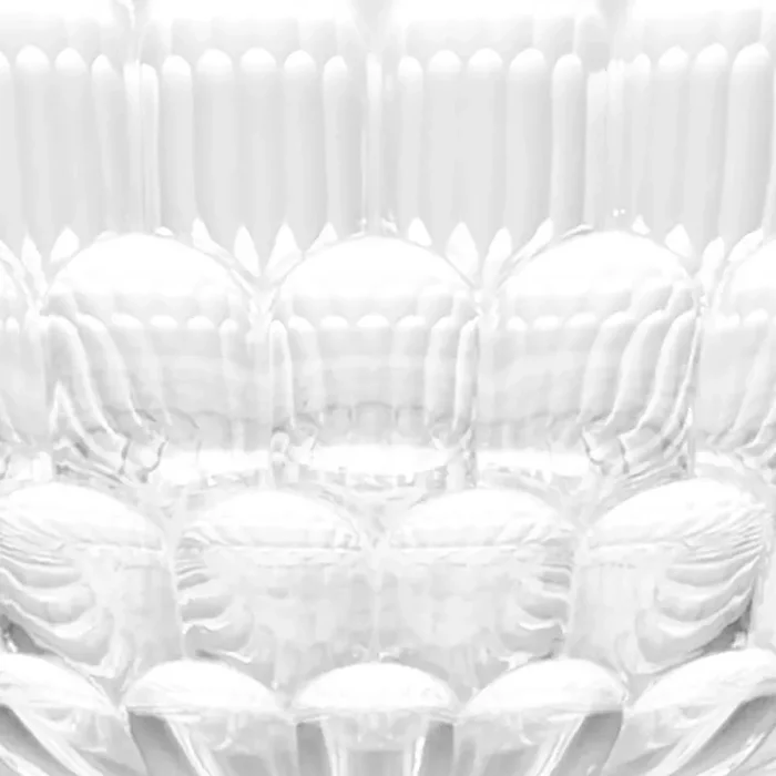 GUZZINI Contenitore Vanity Bio-Based D 12 Cm Trasparente - immagine 2