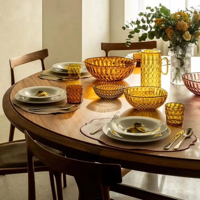 GUZZINI Portatovaglioli Vanity Bio-Based 15,2 x 7,6 Cm Giallo Zafferano - immagine 3