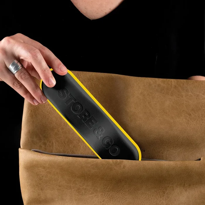 GUZZINI Posate da Viaggio con Custodia Store & Go Rosso Malva - immagine 3