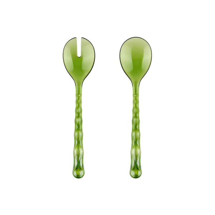 GUZZINI Posate Insalata Vanity Bio-Based L 27,5 Cm Verde Ninfea Vendita calda online