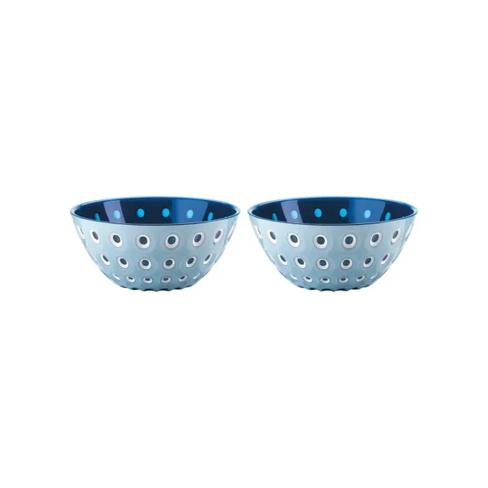 GUZZINI Set 2 Ciotoline Le Murrine in San D 12,5 Cm Azzurro, Bianco, Blu Vendita calda online
