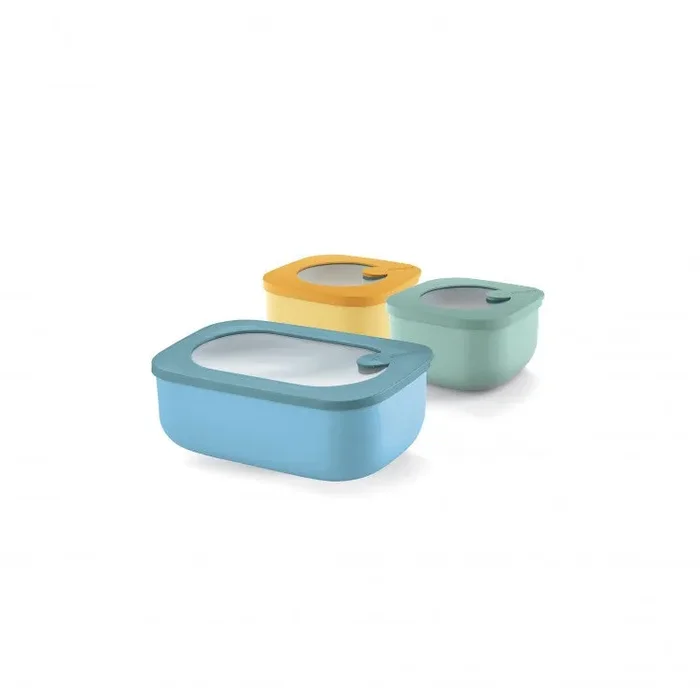 GUZZINI Set 3 Contenitori Bassi Store & Plus Chef Line Multicolo Sconti