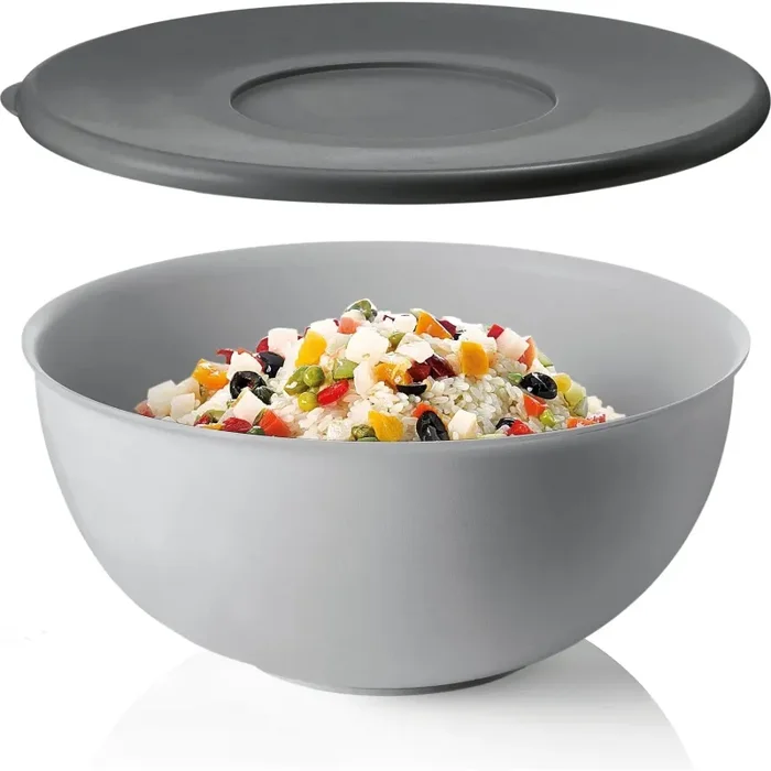 GUZZINI Set 3 Contenitori Ermetici con Coperchio D 16 Cm Celeste, Grigio Beige Vendita calda online - immagine 3