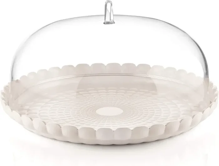 GUZZINI Set Tortiera Tiffany D 36 Cm H 14 Cm Colore Bianco