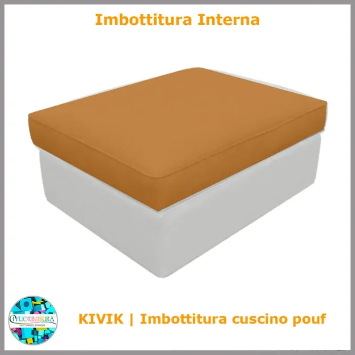 Imbottitura interna cuscino pouf Kivik compatibile Ikea Fornitura