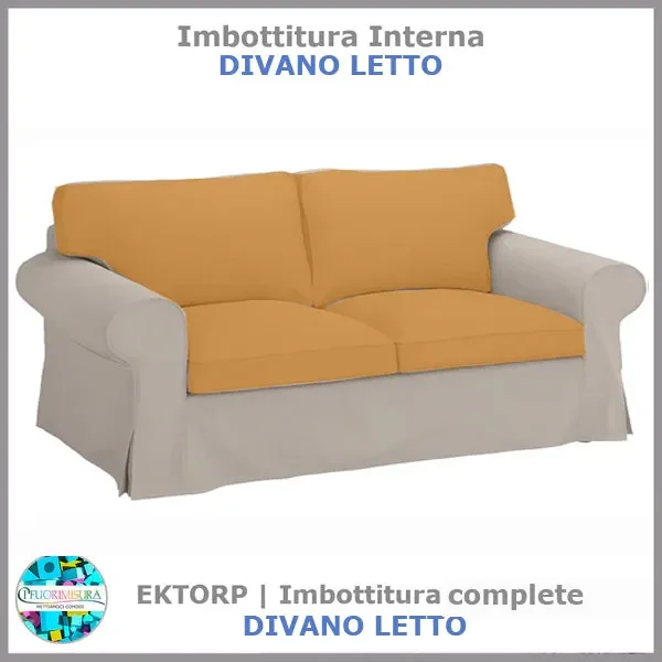 Imbottiture complete Ektorp compatibile Ikea DIVANO LETTO Online