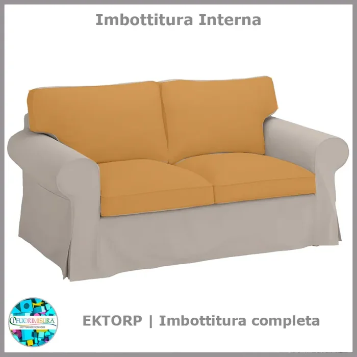 Imbottiture complete Ektorp compatibile Ikea due posti