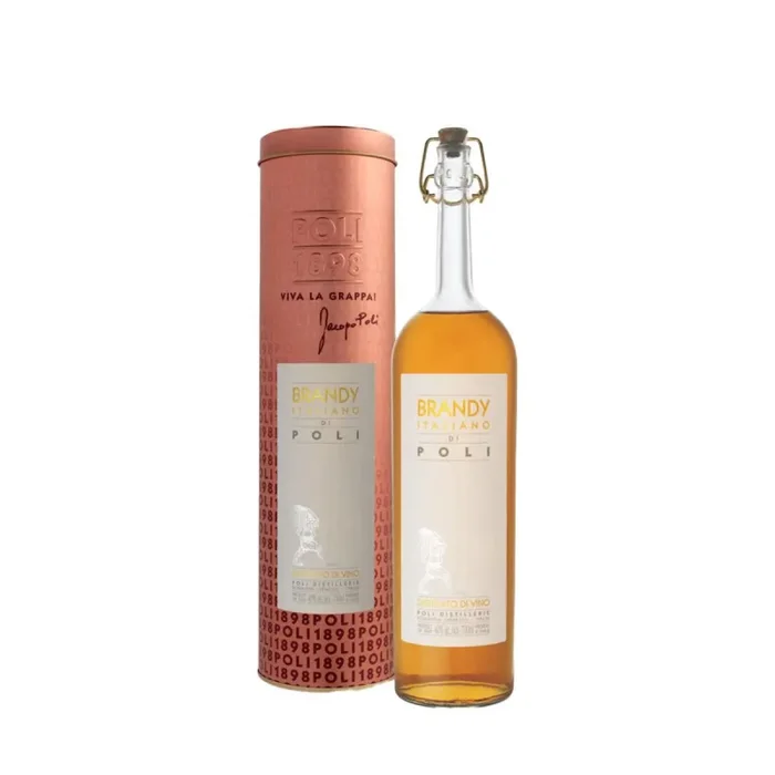 Jacopo Poli Brandy Italiano Astucciato in Tubo – Distillerie Poli Vendita online
