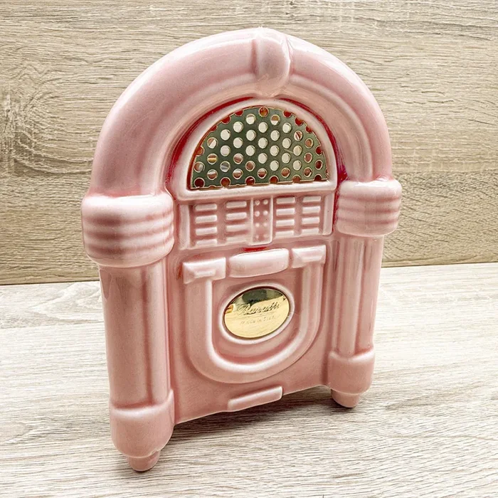 Jukebox Cassa Vintage Rosa e Oro Baratti In saldo - immagine 2