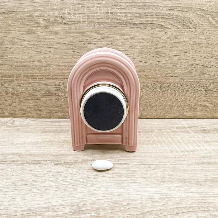 Jukebox Cassa Vintage Rosa e Oro Baratti In saldo - immagine 3