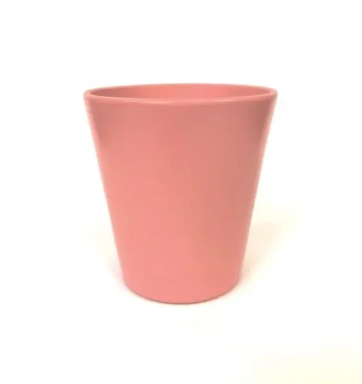 L’Arcolaio Vaso orchidea – Ceramica rosa H 14 D 13 cm