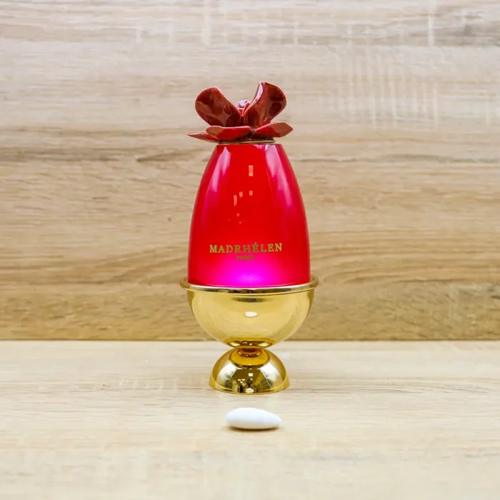 Lampada Led con Fiore Rosso “Linea Baobab” Madrhèlen Sconti